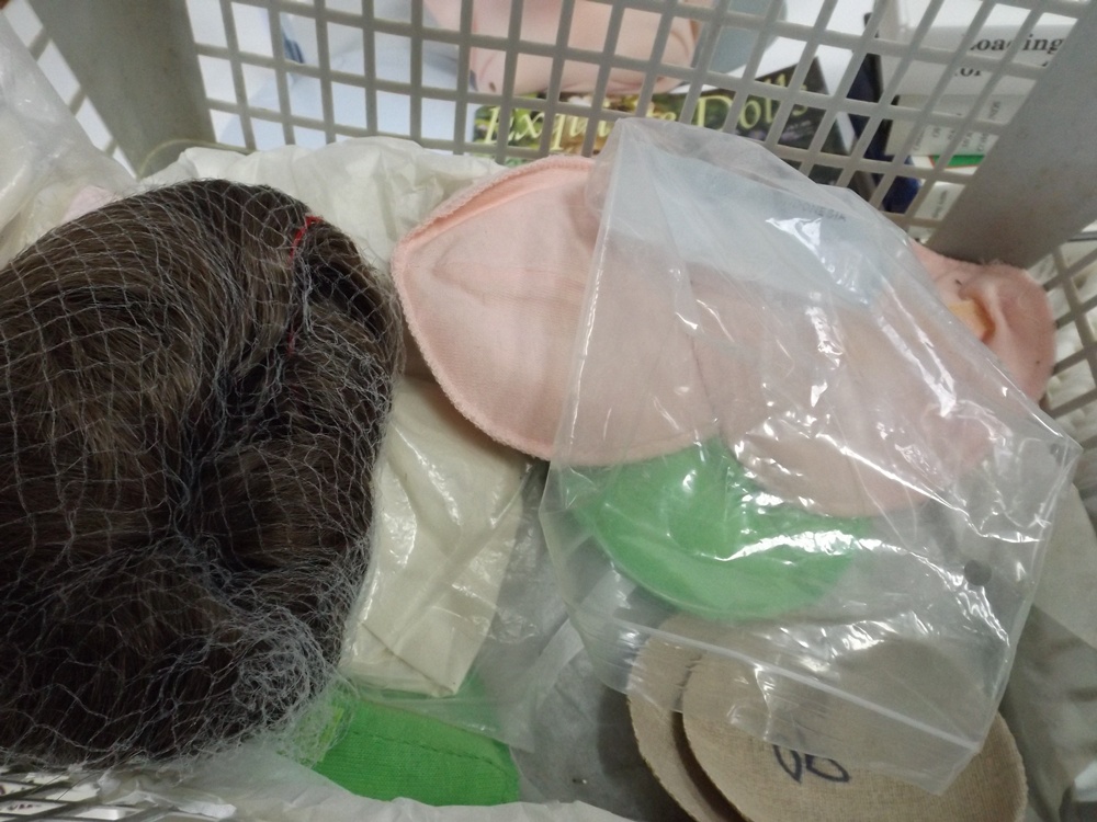 Doll Making Supplies with Porcelain Doll Parts