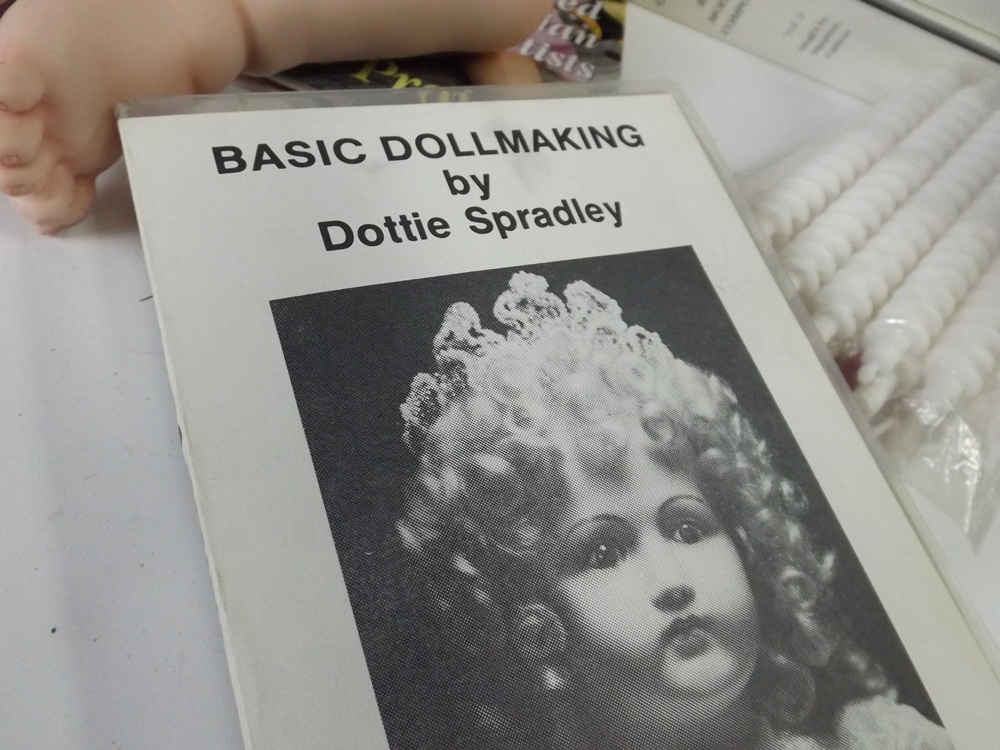 Doll Making Supplies with Porcelain Doll Parts
