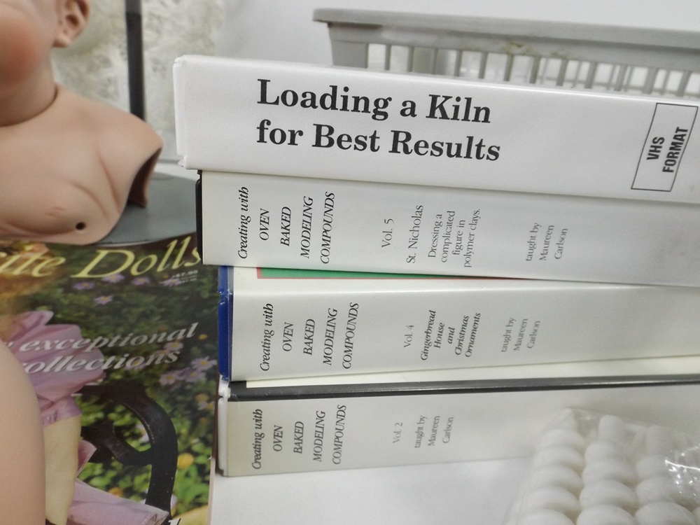 Doll Making Supplies with Porcelain Doll Parts