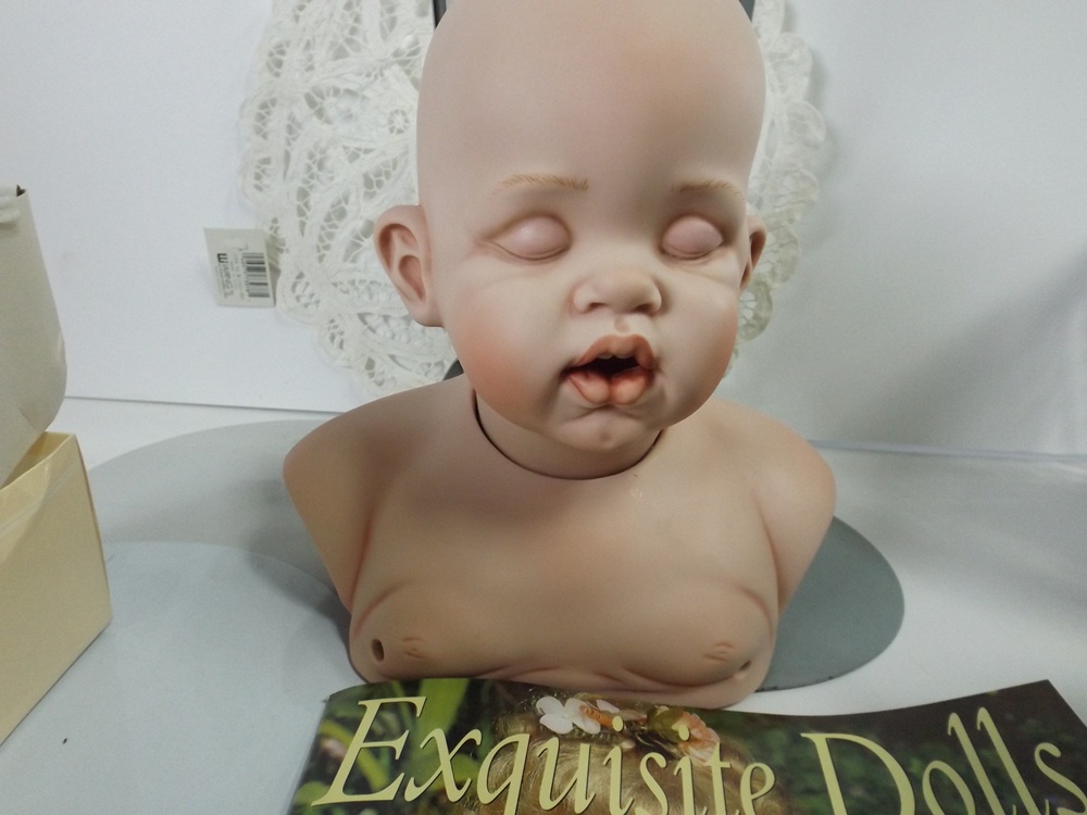 Doll Making Supplies with Porcelain Doll Parts