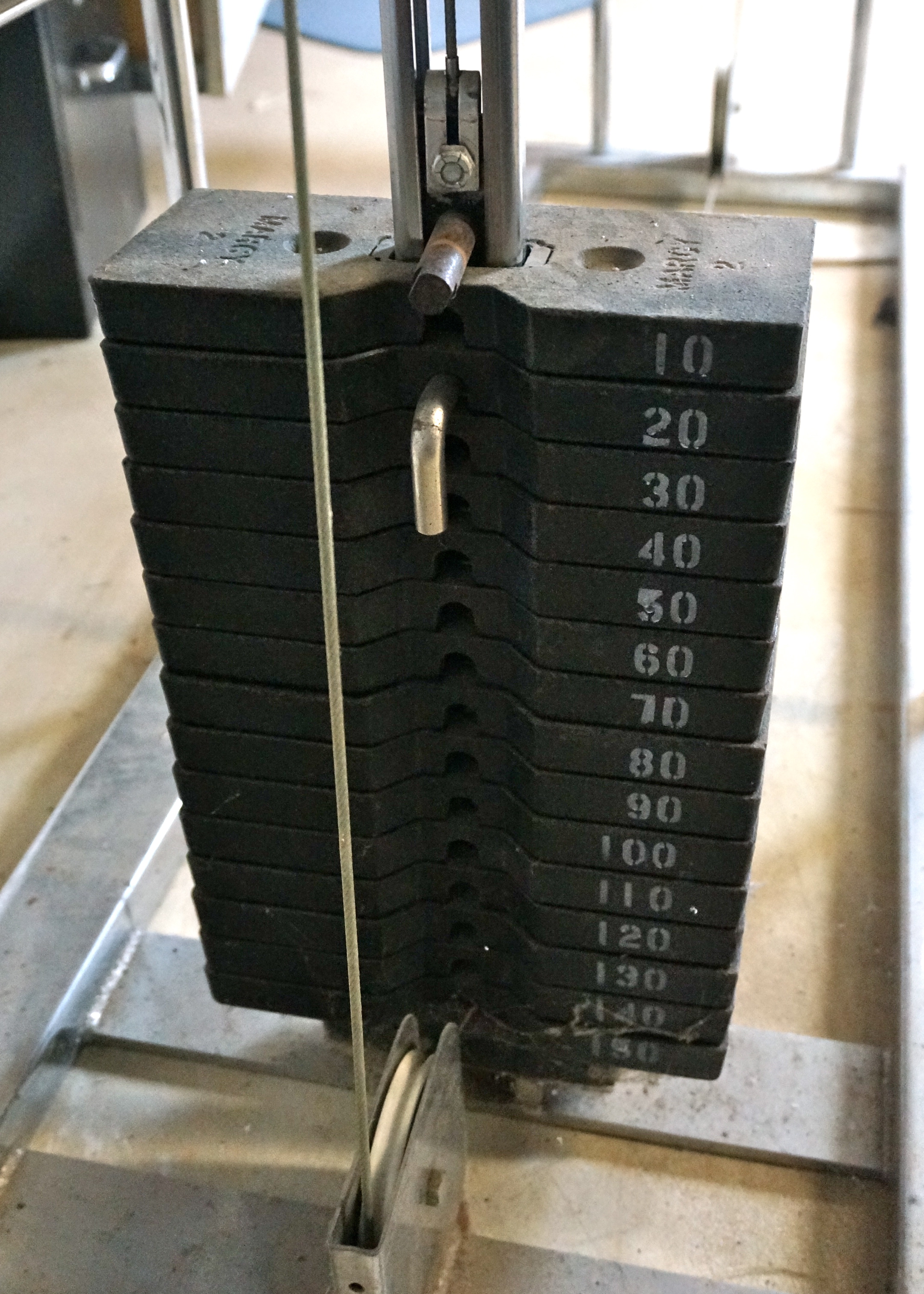 Marcy Leg Developer Weight Machine