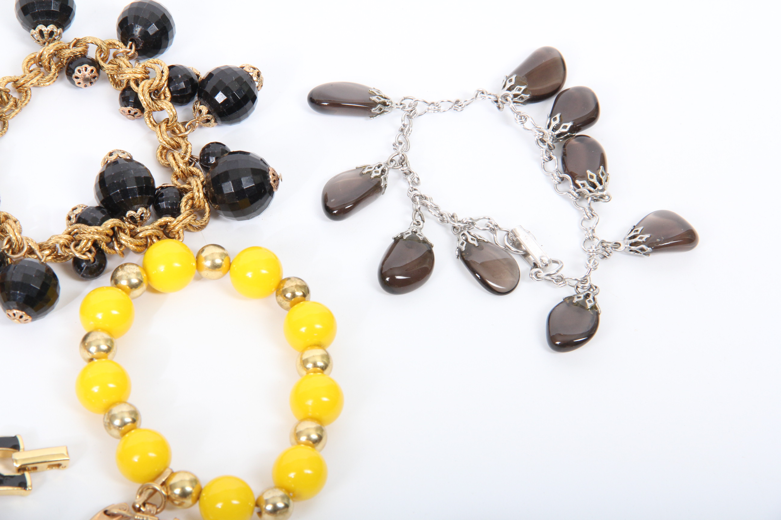 Assortment of Costume Jewelry Bracelets