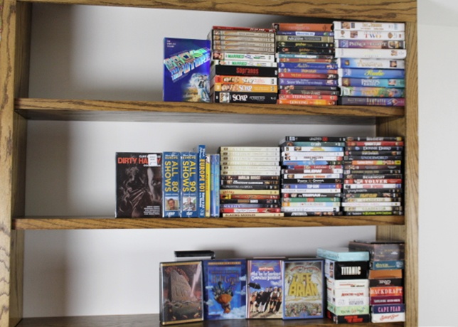 Large DVD and VHS Collection
