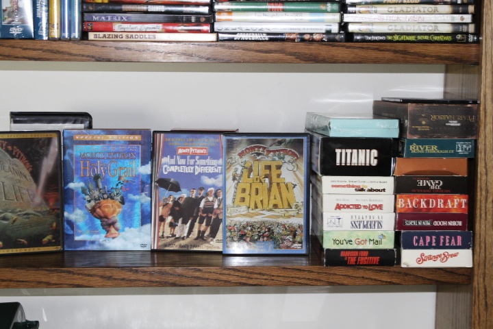 Large DVD and VHS Collection