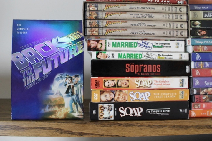 Large DVD and VHS Collection