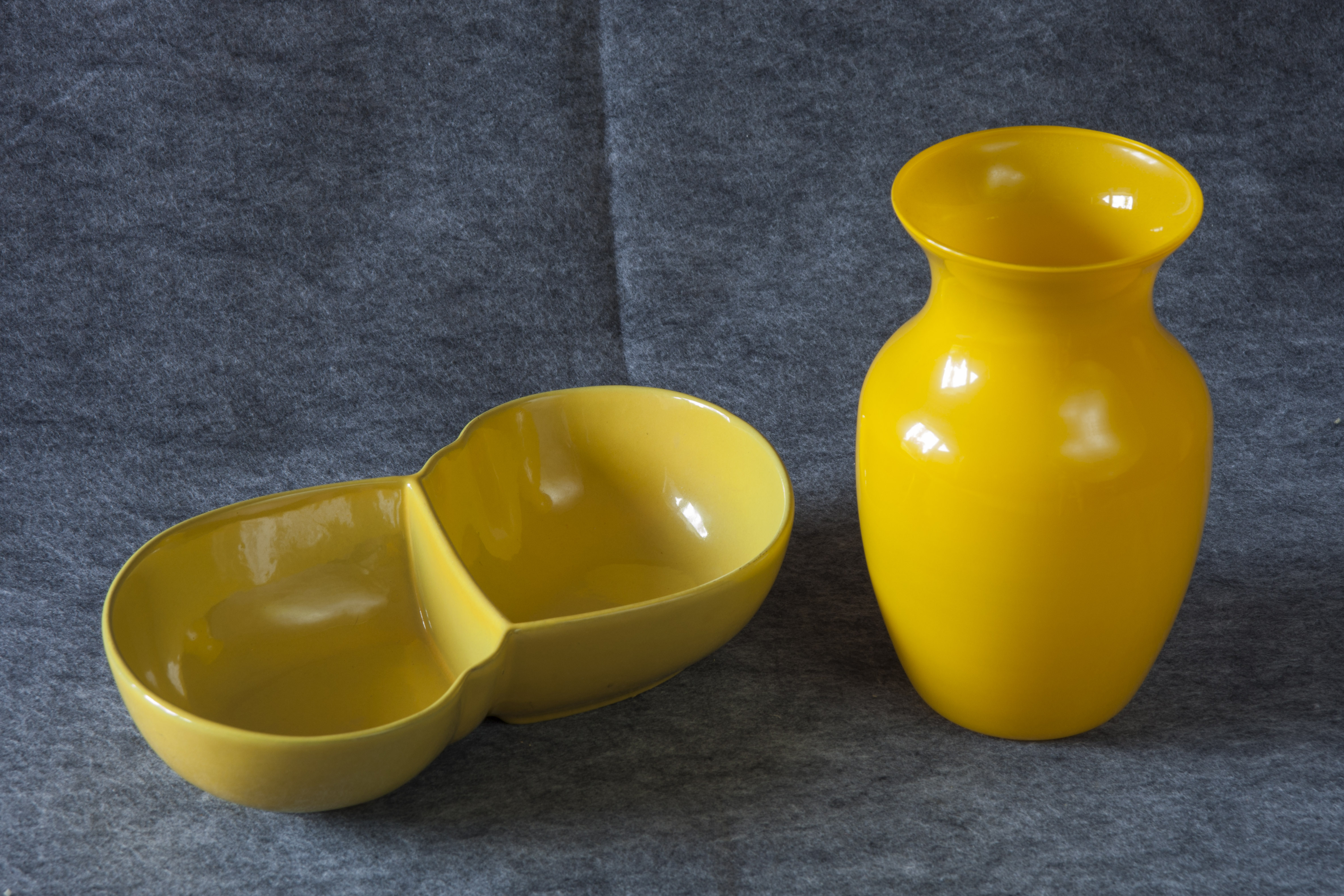 Brightly Colored Table Decor with Collectors Plate