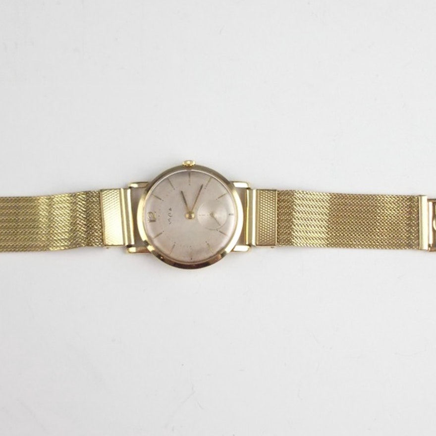 14K Yellow Gold Vintage Wristwatch