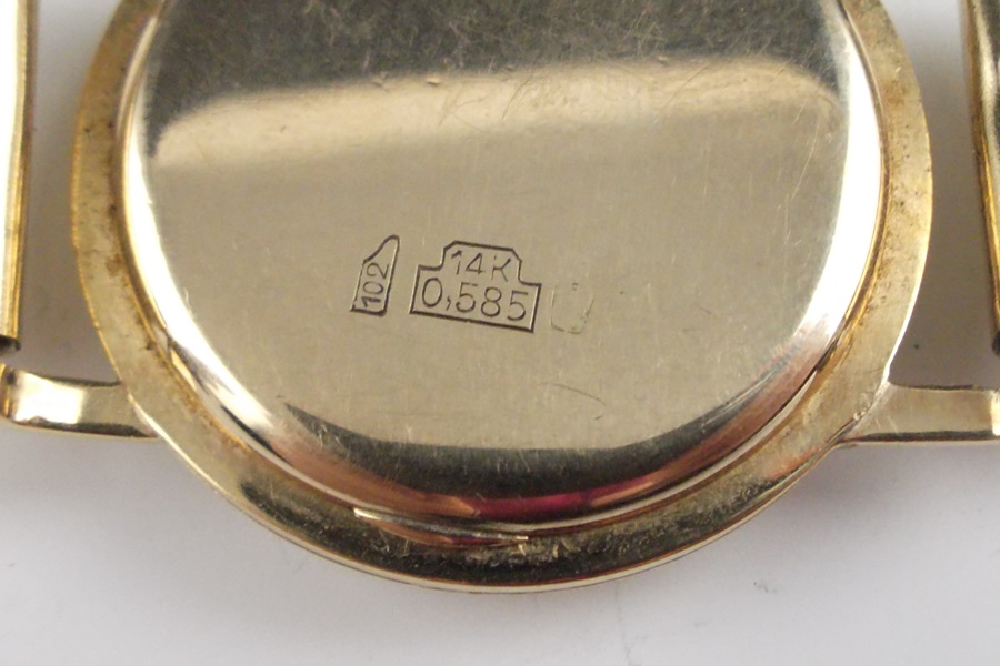 14K Yellow Gold Vintage Watch