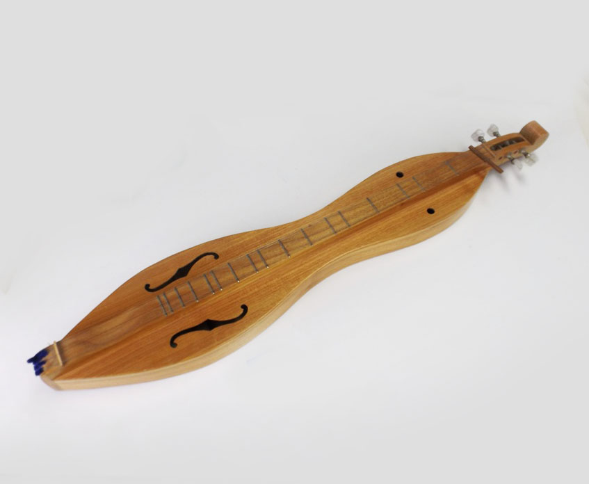 Custom-Made Pigeon River Fretted Dulcimer in Cherry Wood