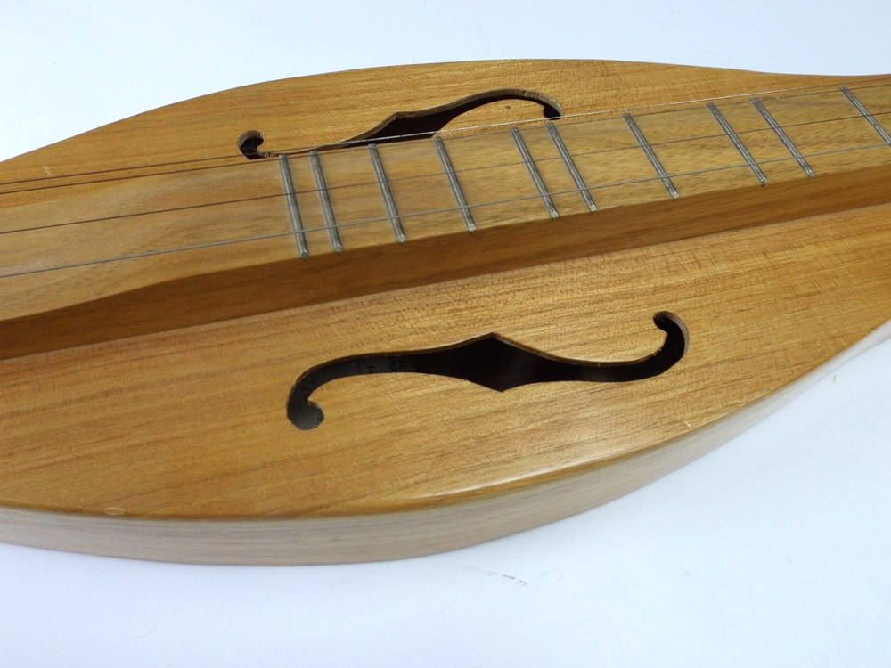 Custom-Made Pigeon River Fretted Dulcimer in Cherry Wood