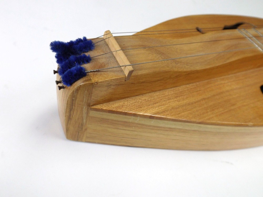 Custom-Made Pigeon River Fretted Dulcimer in Cherry Wood