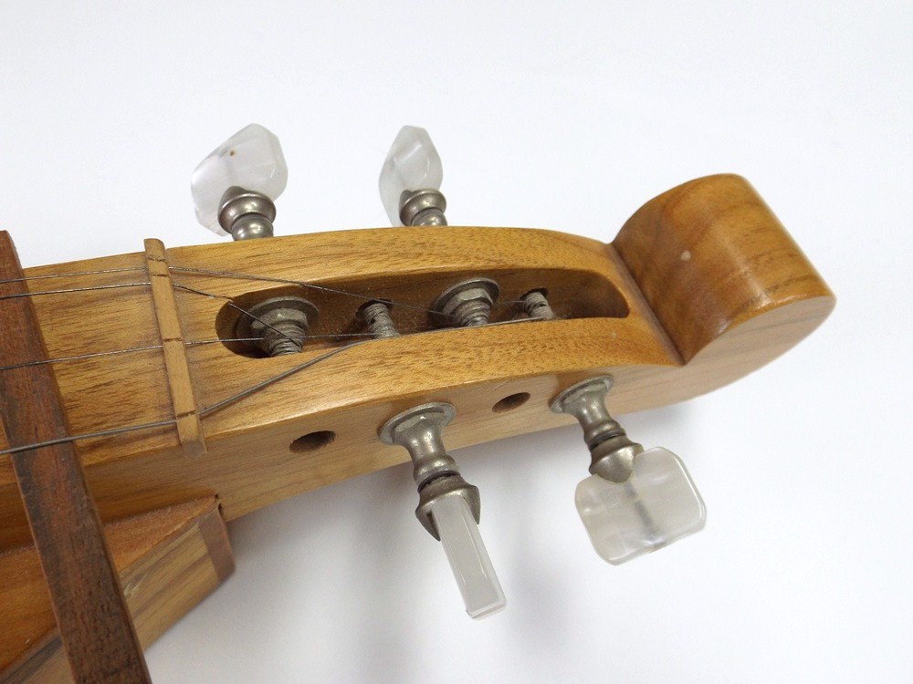 Custom-Made Pigeon River Fretted Dulcimer in Cherry Wood