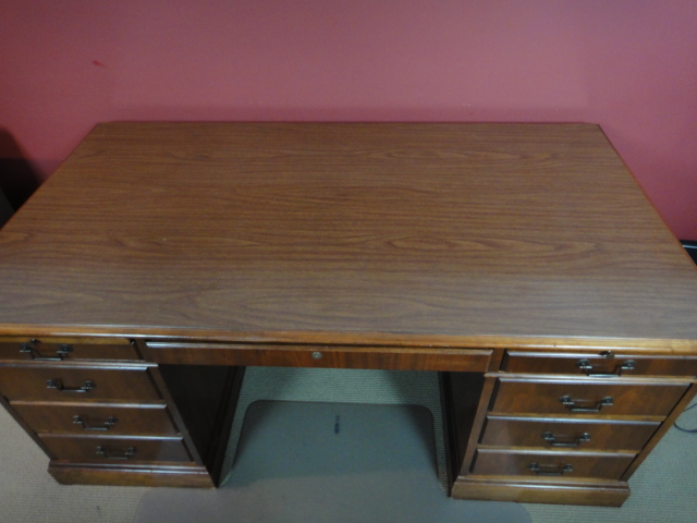 Vintage Jofco Mahogany Desk