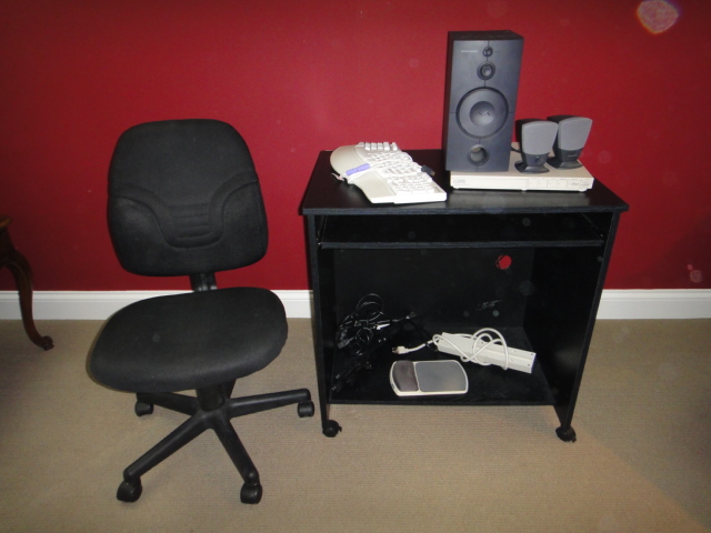 Computer Stand, Chair and More