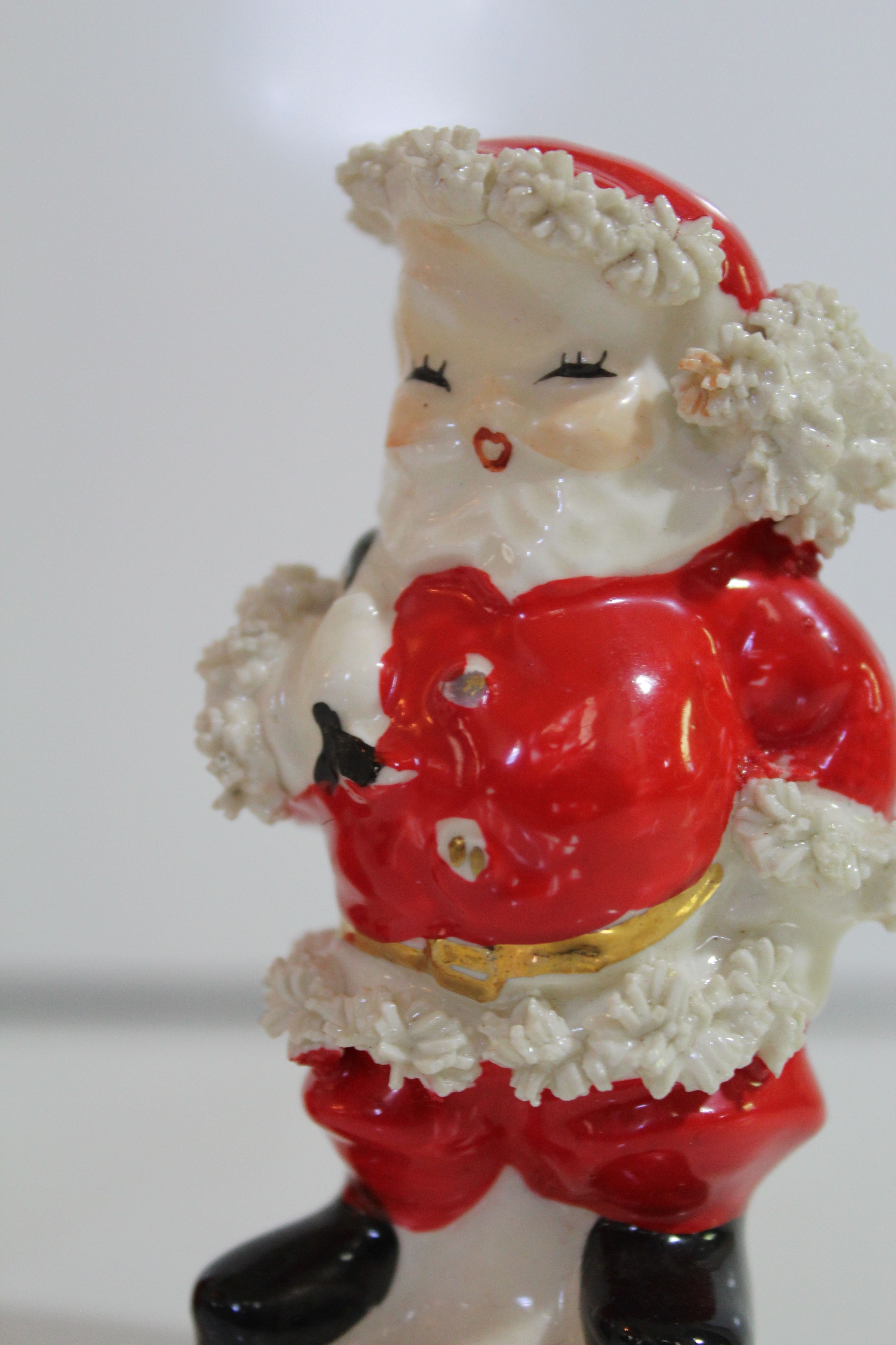 Vintage Christmas Porcelain Figurines