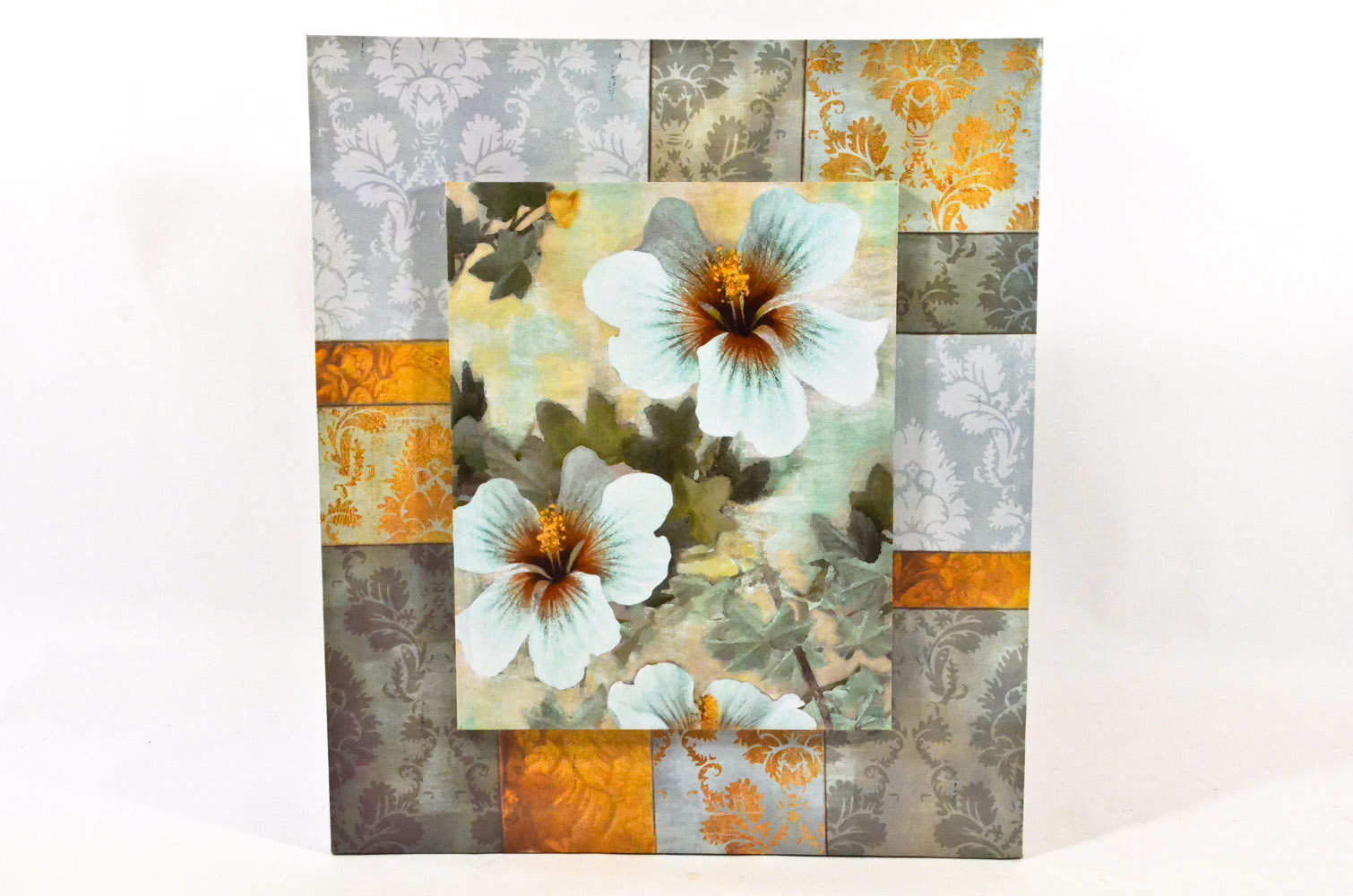 Modern Layered Floral Print