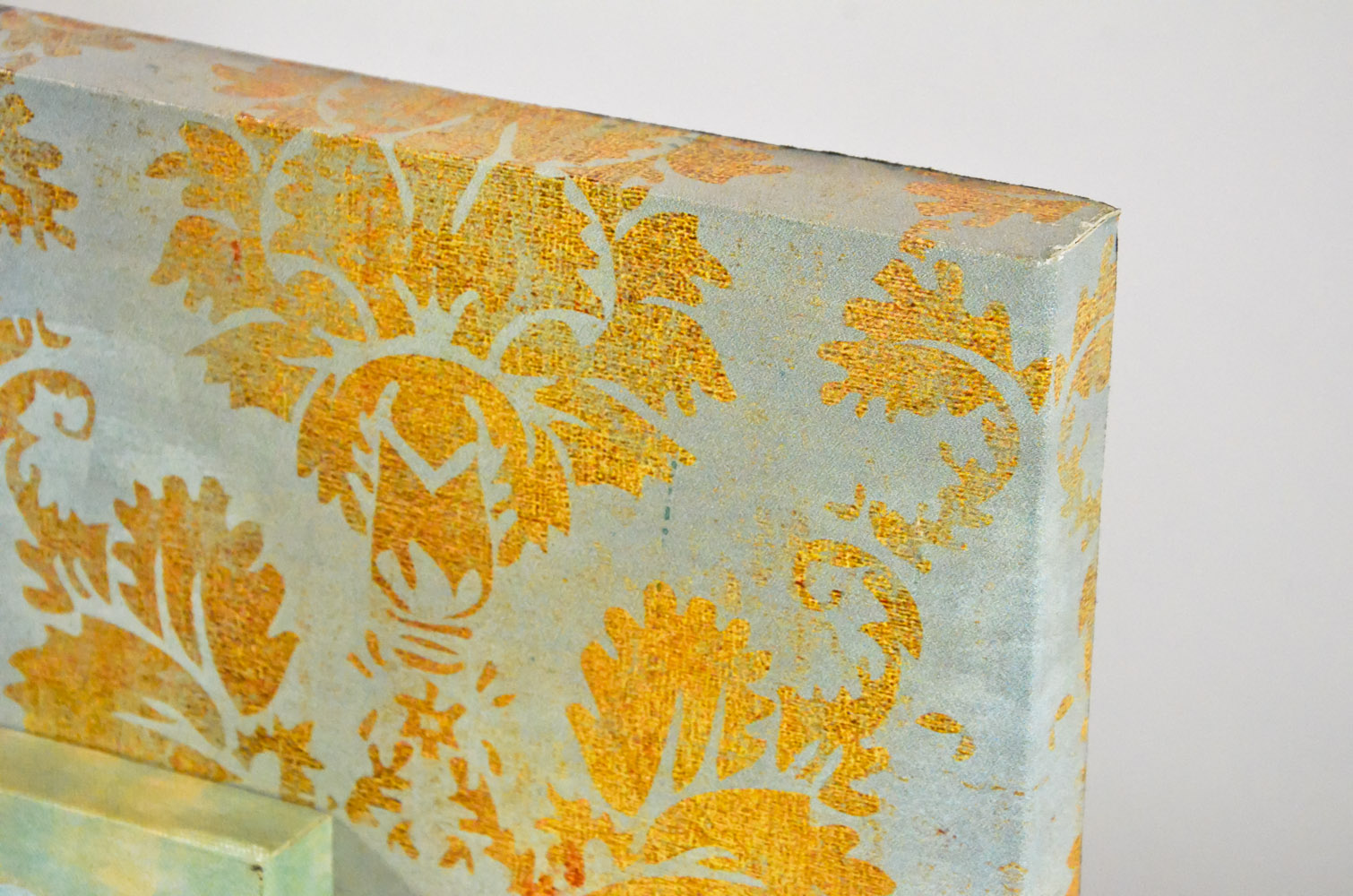 Modern Layered Floral Print