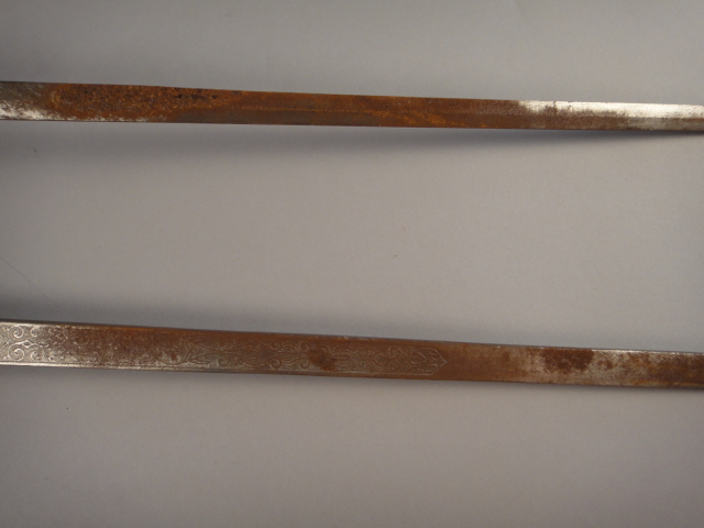 Pair Vintage Swords