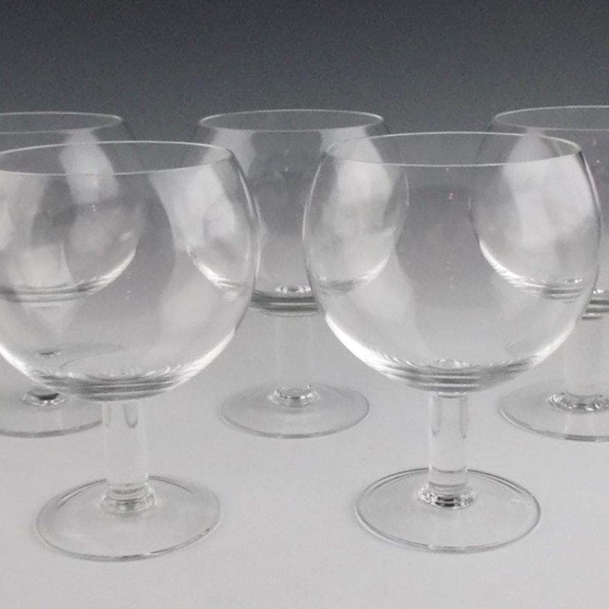 Set of Five Tiffany & Company Brandy Snifter