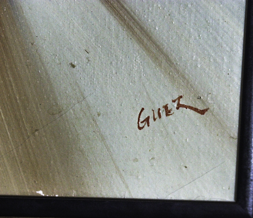 Original Oil on Canvas Painting by Guez