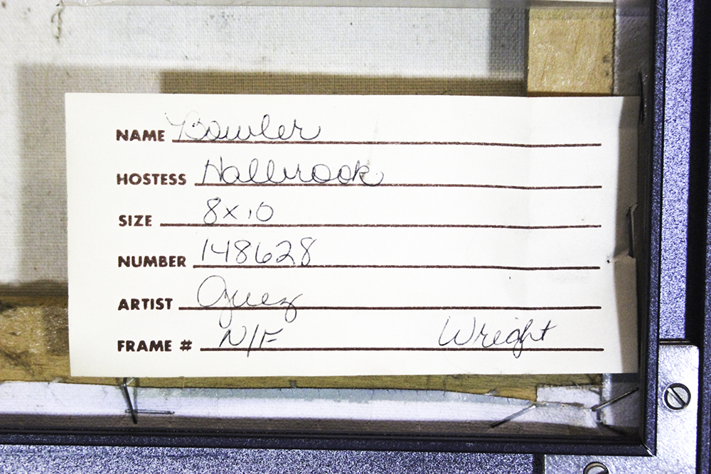 Original Oil on Canvas Painting by Guez