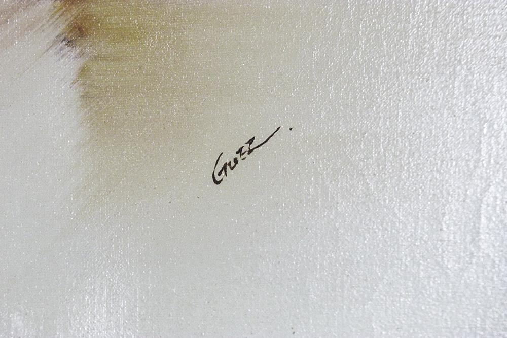 Original Oil on Canvas Painting by Guez