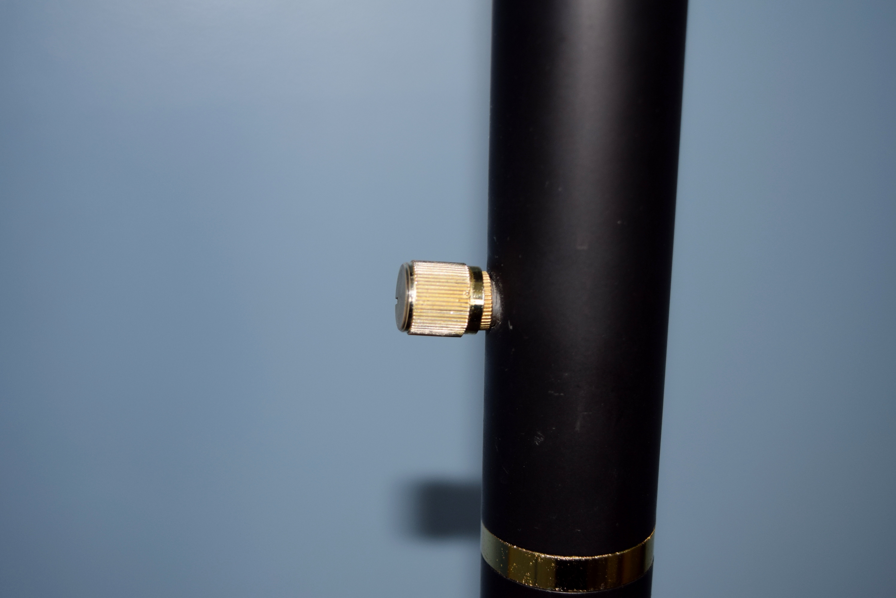 Black Halogen Torchiere Floor Lamp