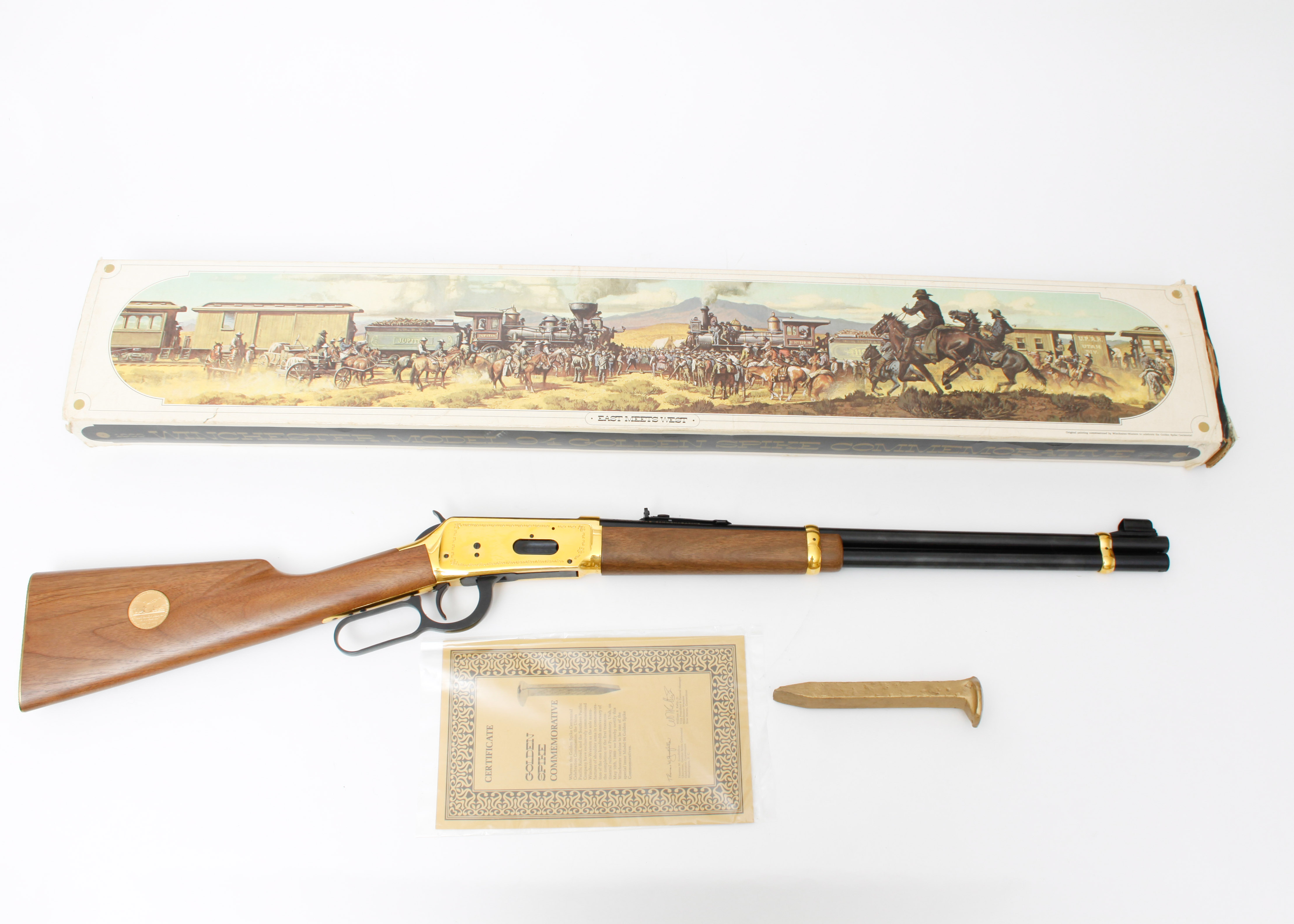 Winchester 94 Golden Spike Commemorative Rifle