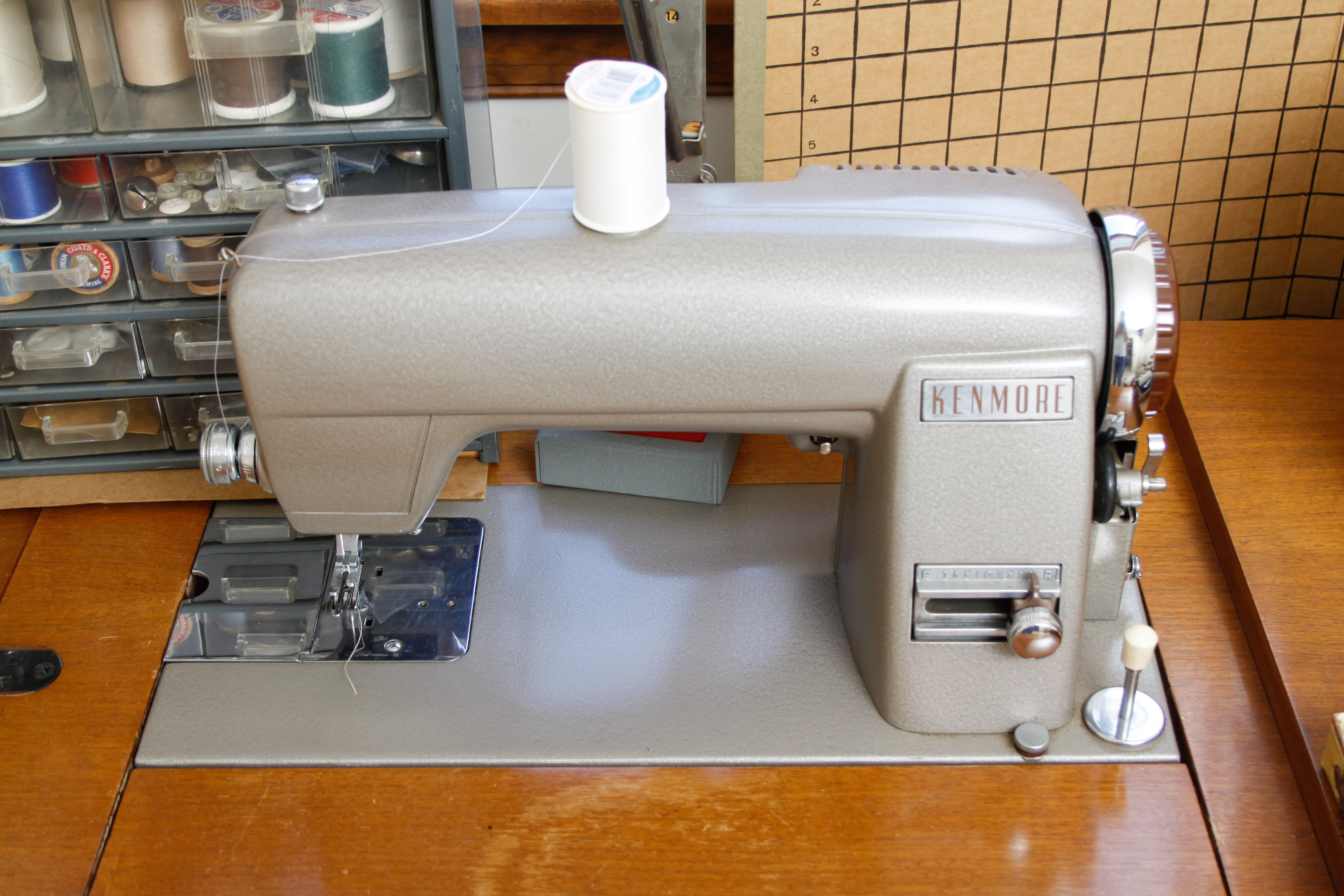 Kenmore Sewing Machine and Sewing Notions