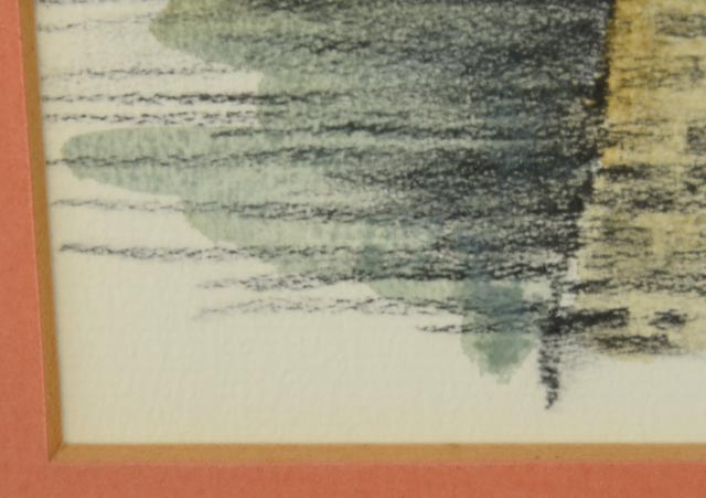 "The Suspension Bridge" Signed Warren Stichtenoth Lithograph