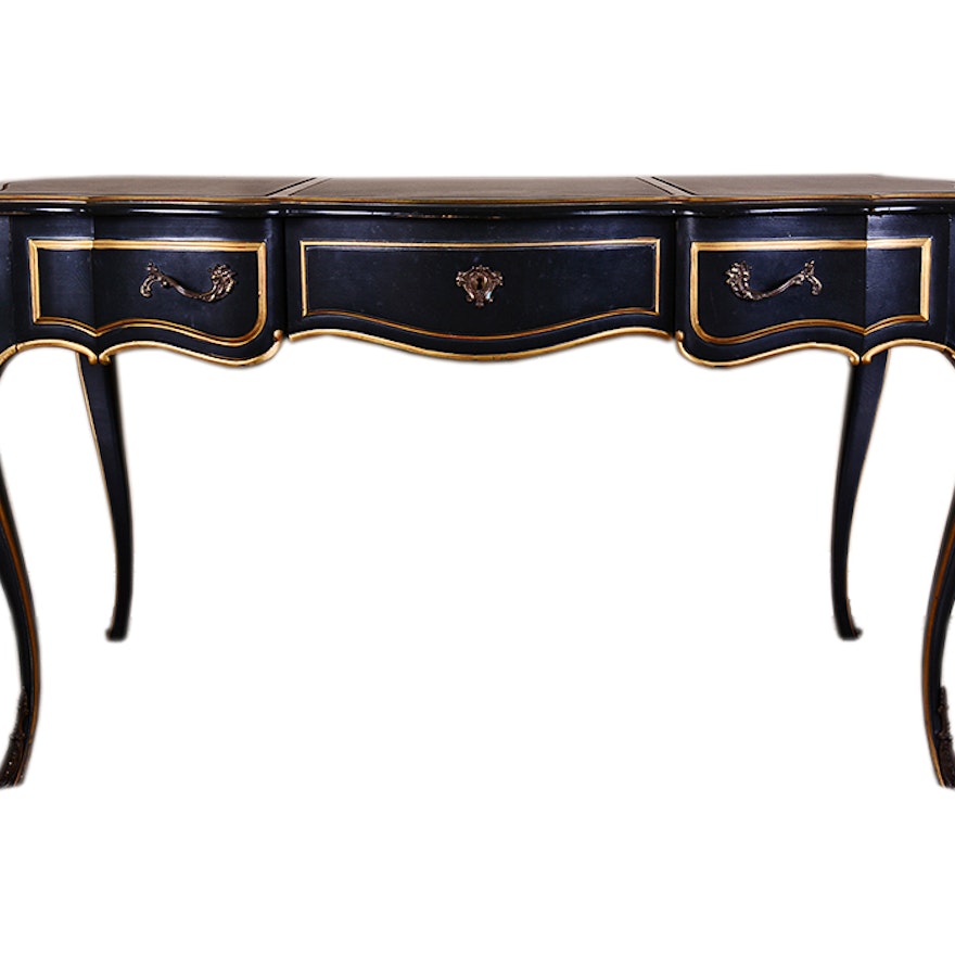 Boulle Style Dressing Table by Drexel