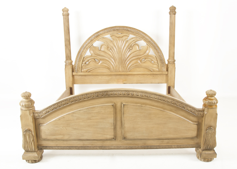 Collezione Europa Hollywood Style King Bed Frame