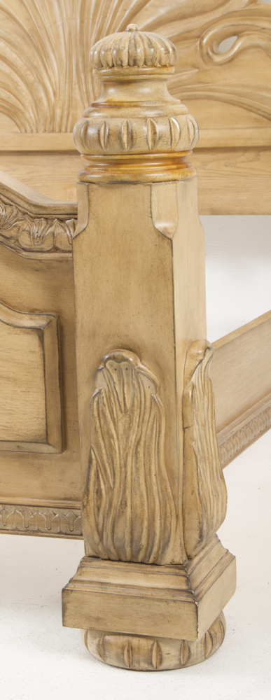 Collezione Europa Hollywood Style King Bed Frame