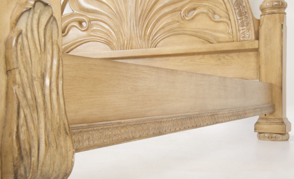 Collezione Europa Hollywood Style King Bed Frame