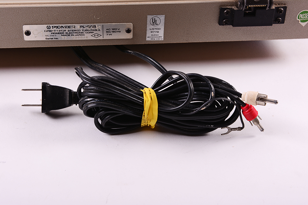 Pioneer PL-518 Turntable