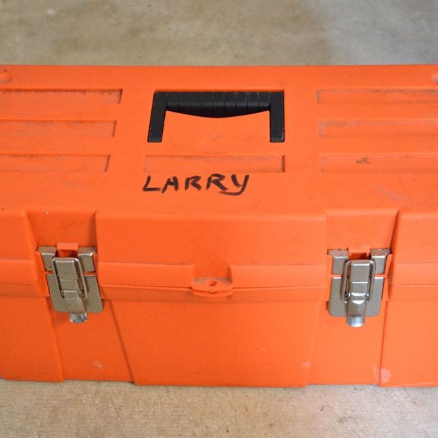 Toolbox With Assorted Tools