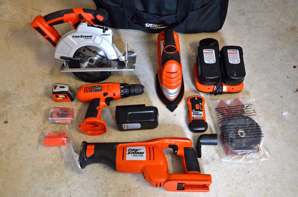 Black And Decker Firestorm Tool Kit EBTH