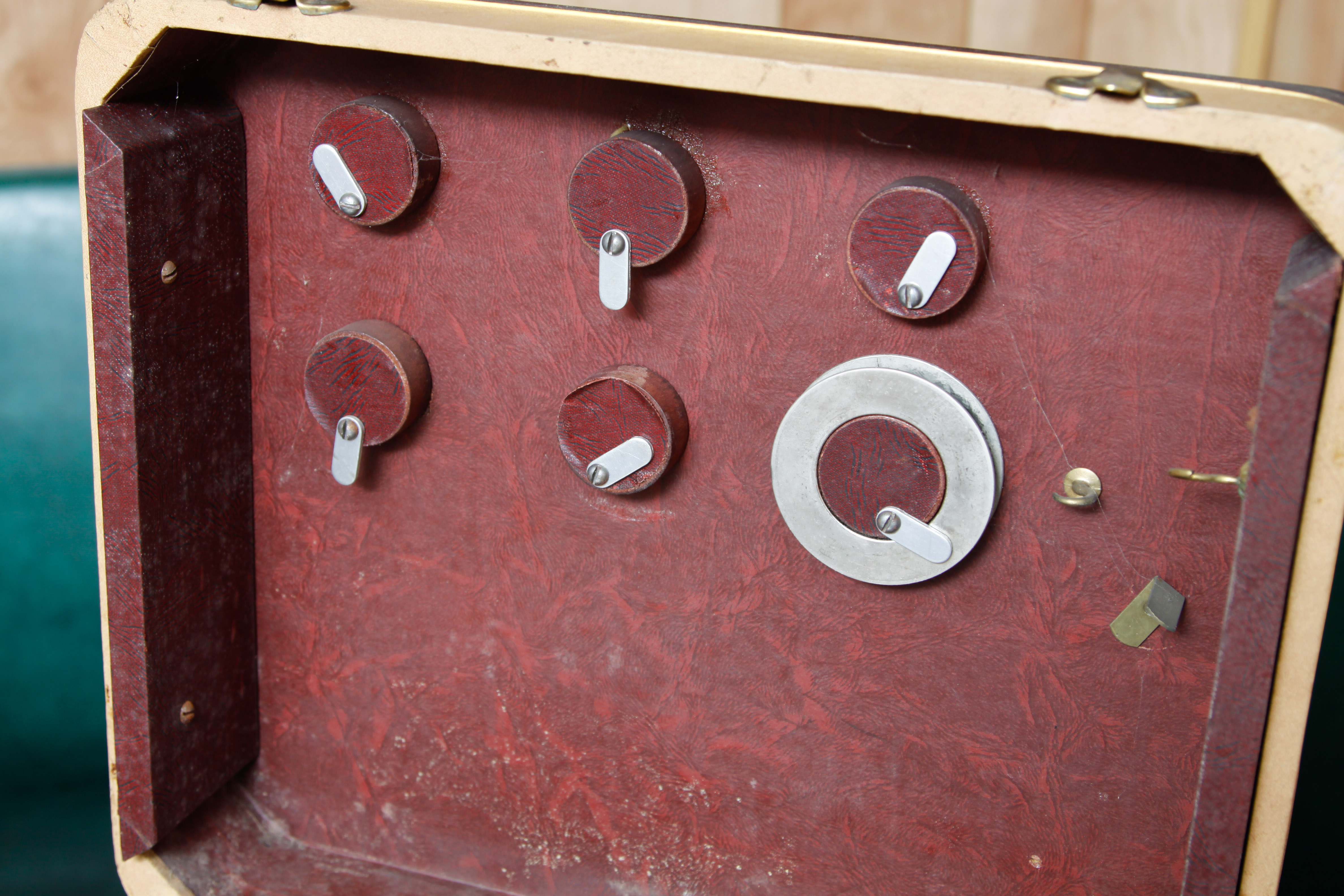 Vintage Voice Recorder and Records