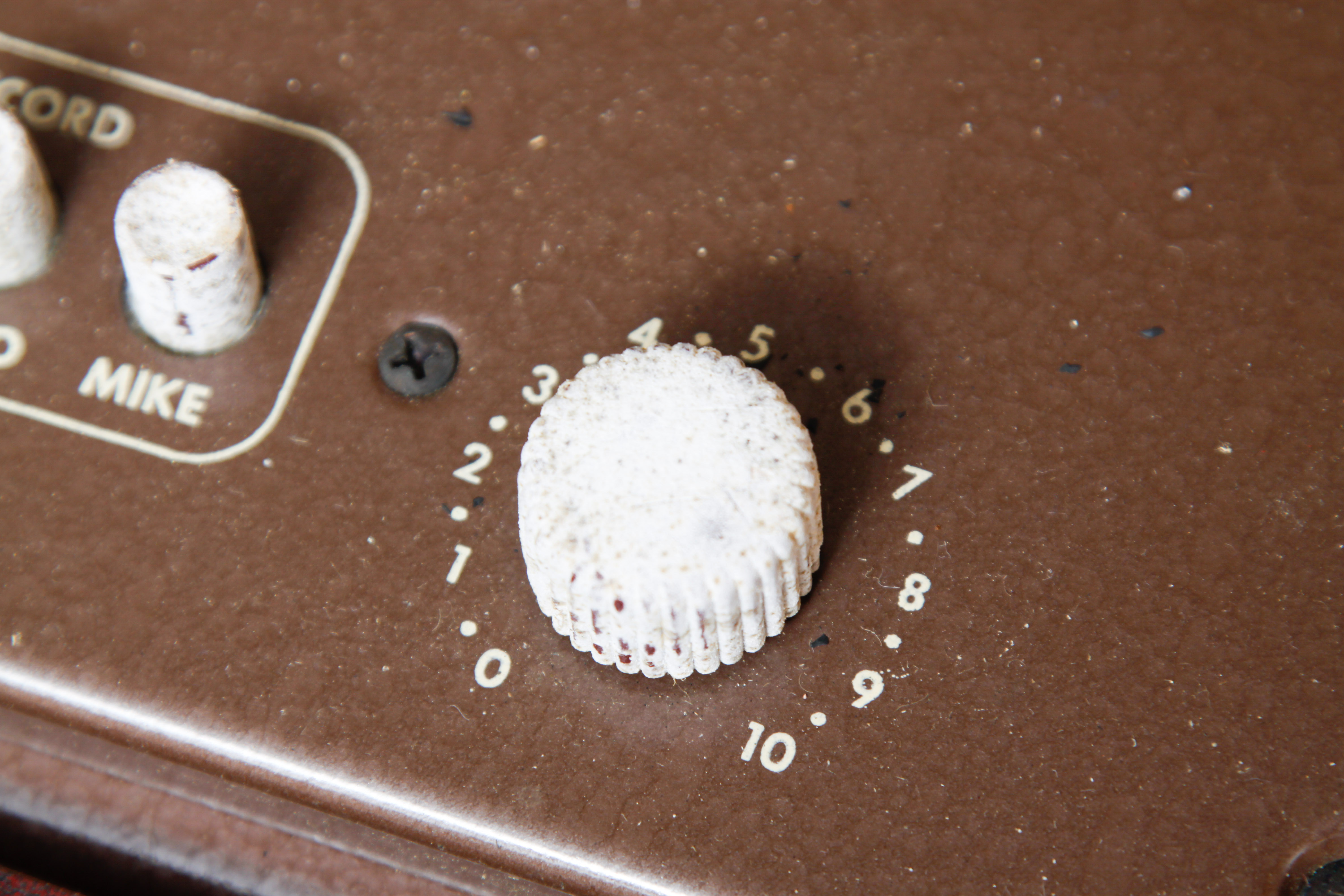 Vintage Voice Recorder and Records