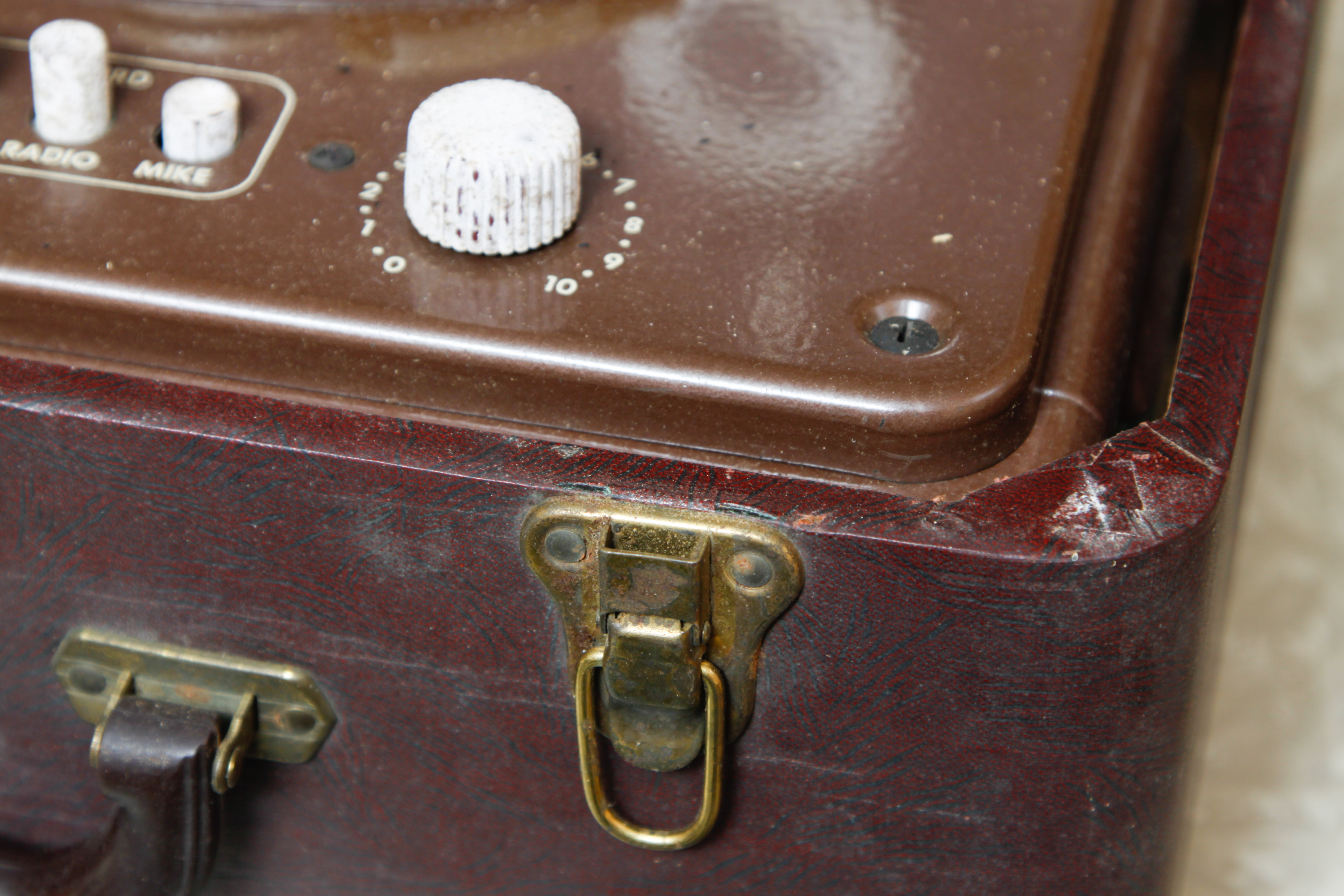Vintage Voice Recorder and Records