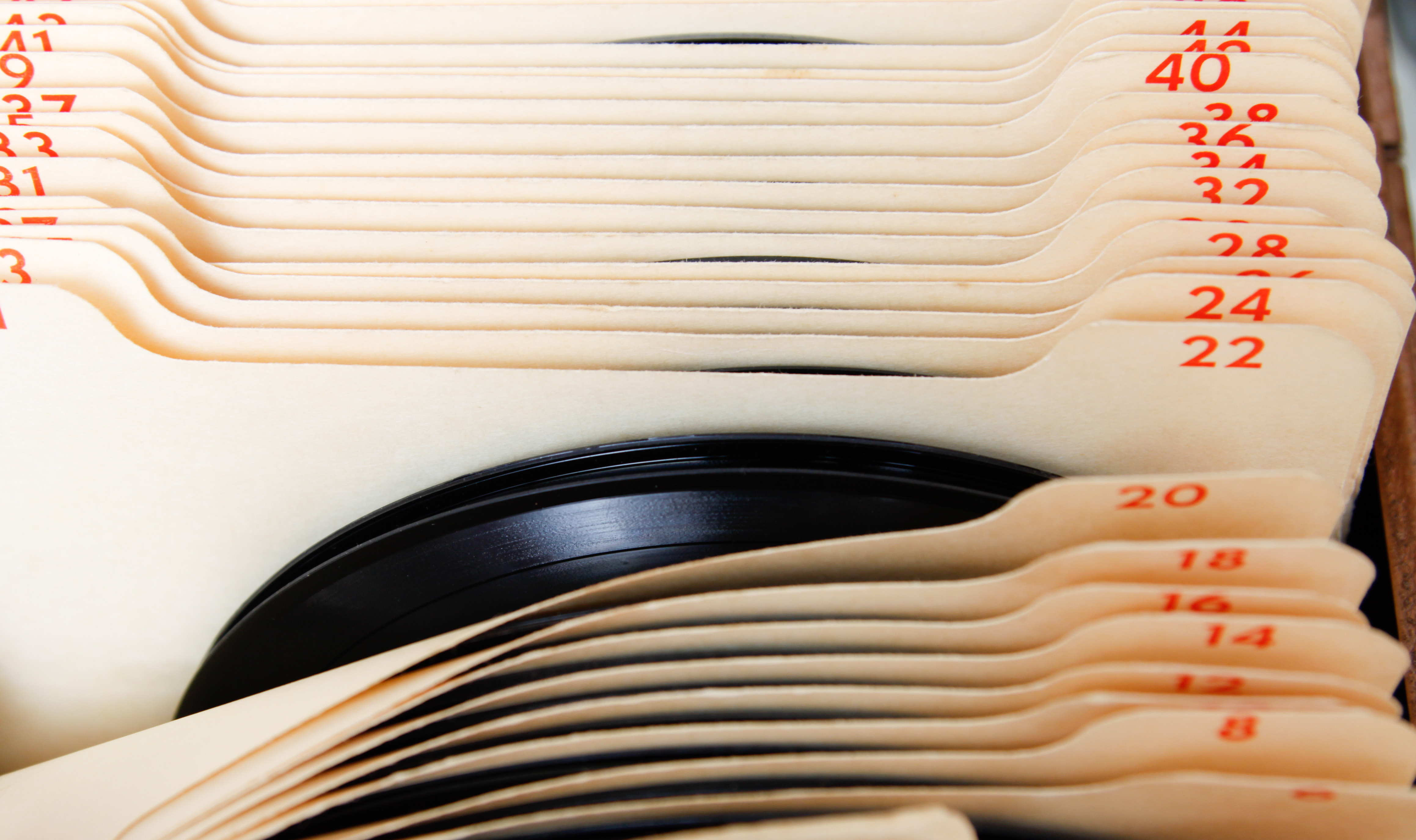 Vintage Voice Recorder and Records