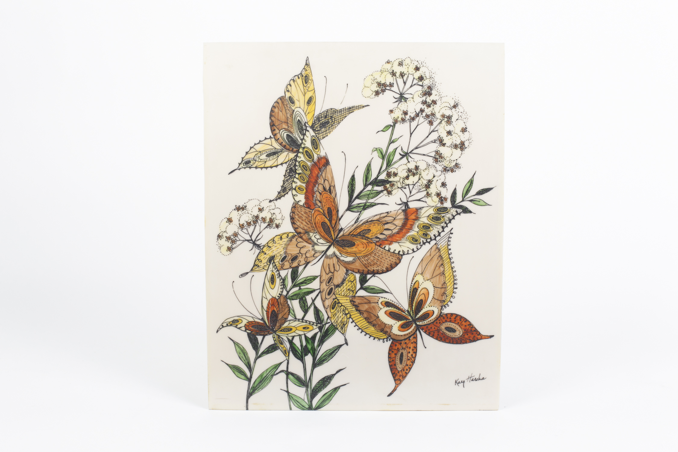 Kay Harsha Etching on Resin