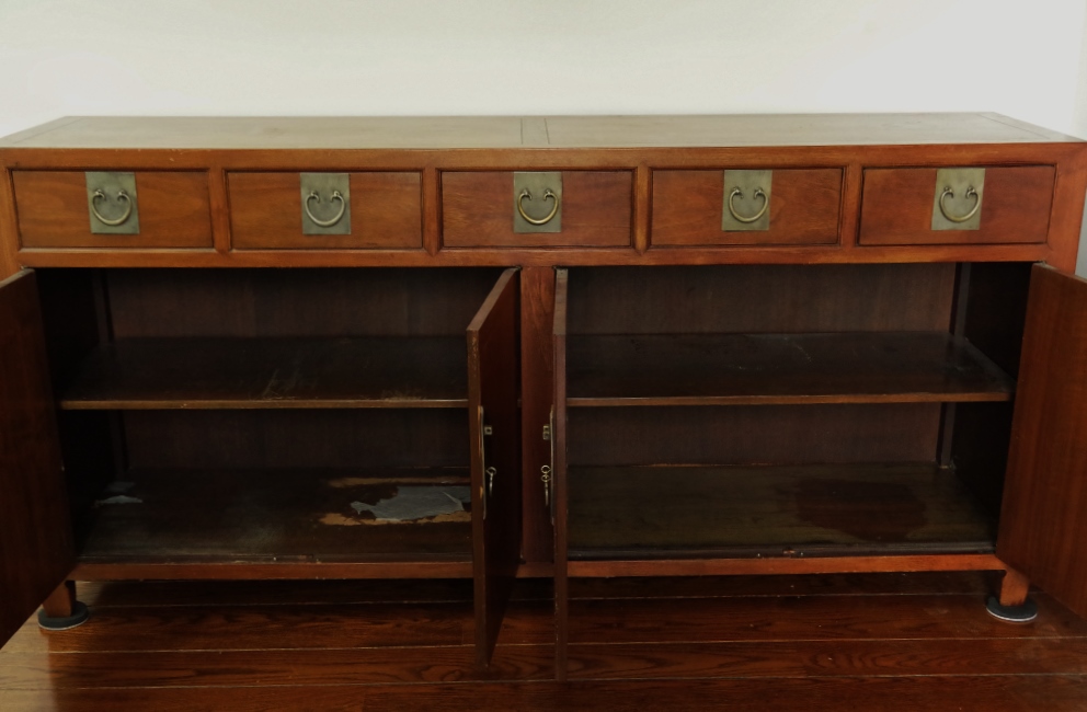 MId Century Baker Furniture Ming Style Cherry Console