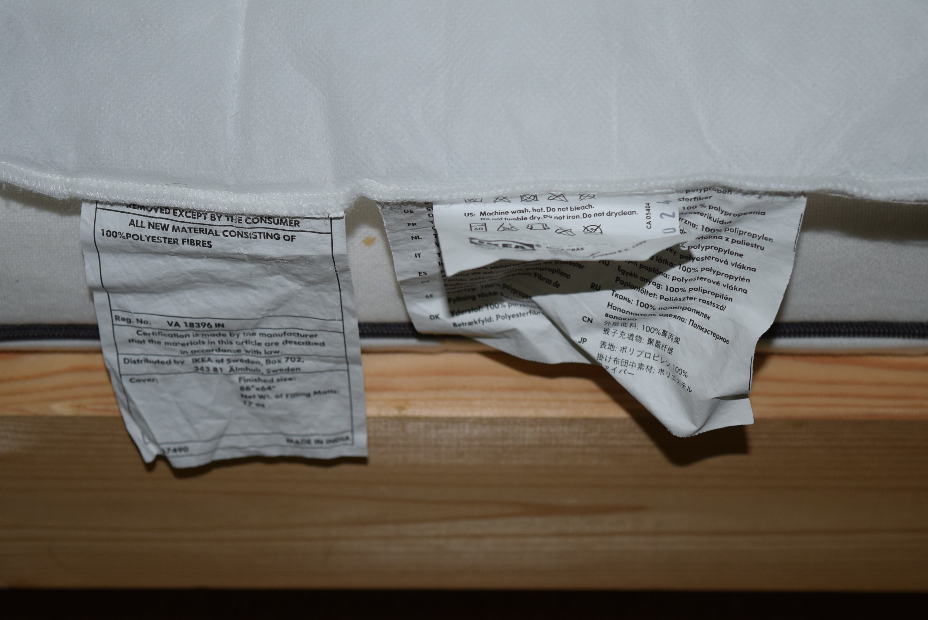 Two Sets of IKEA Twin Size Bed Linens