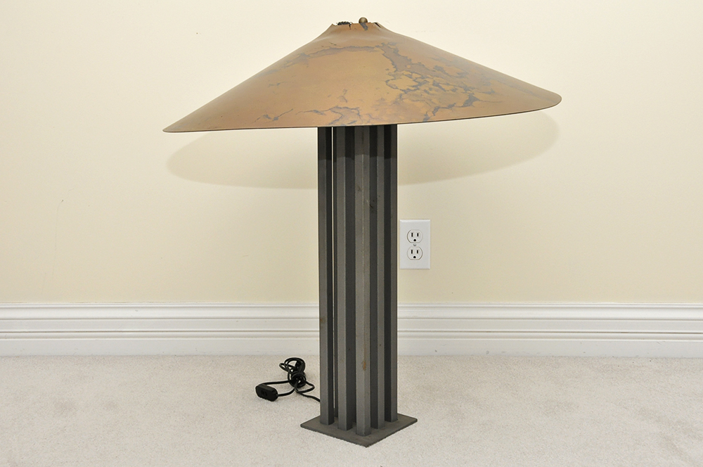 Modern Metal Mission Style Lamp