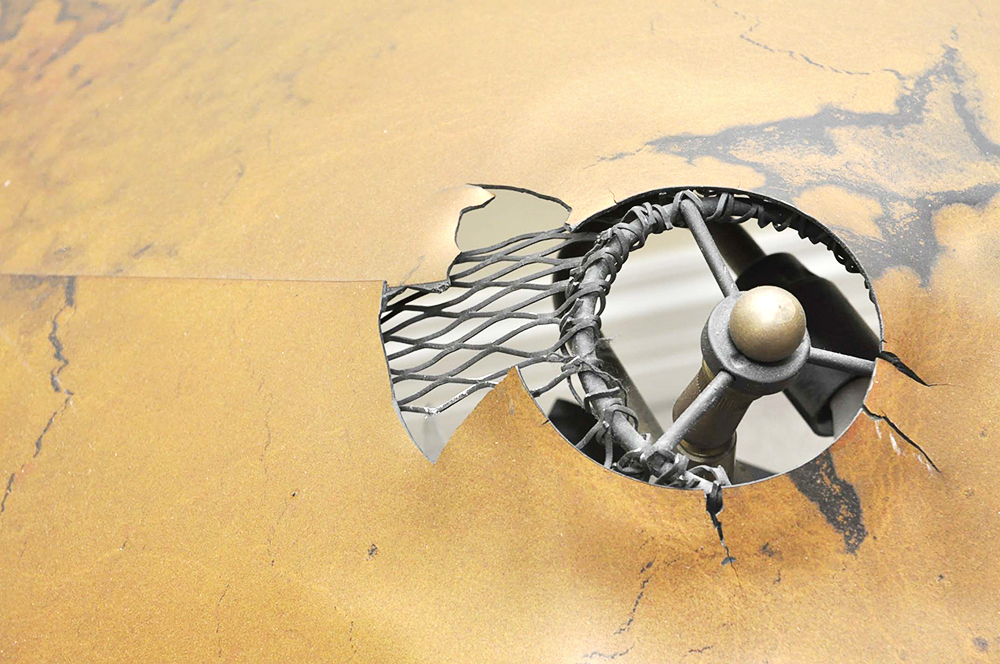 Modern Metal Mission Style Lamp