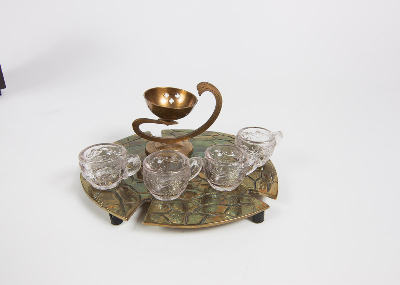 Metal and Glass Decorative Items