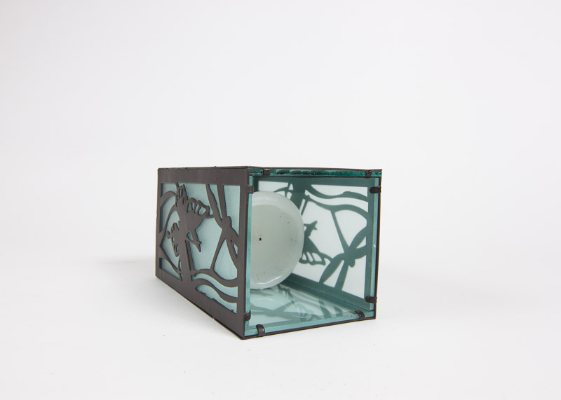 Metal and Glass Decorative Items