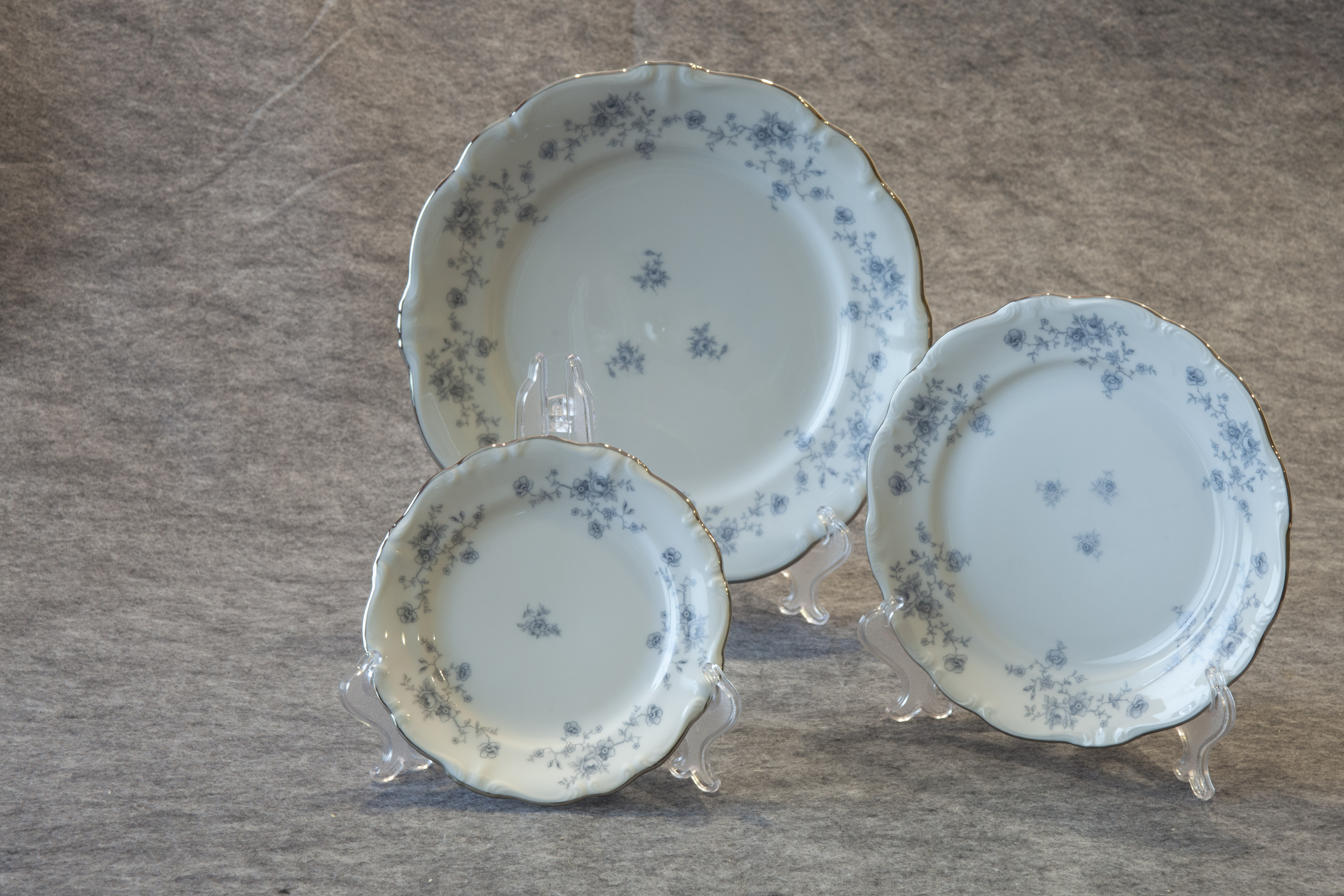 Haviland Blue Garland China Service