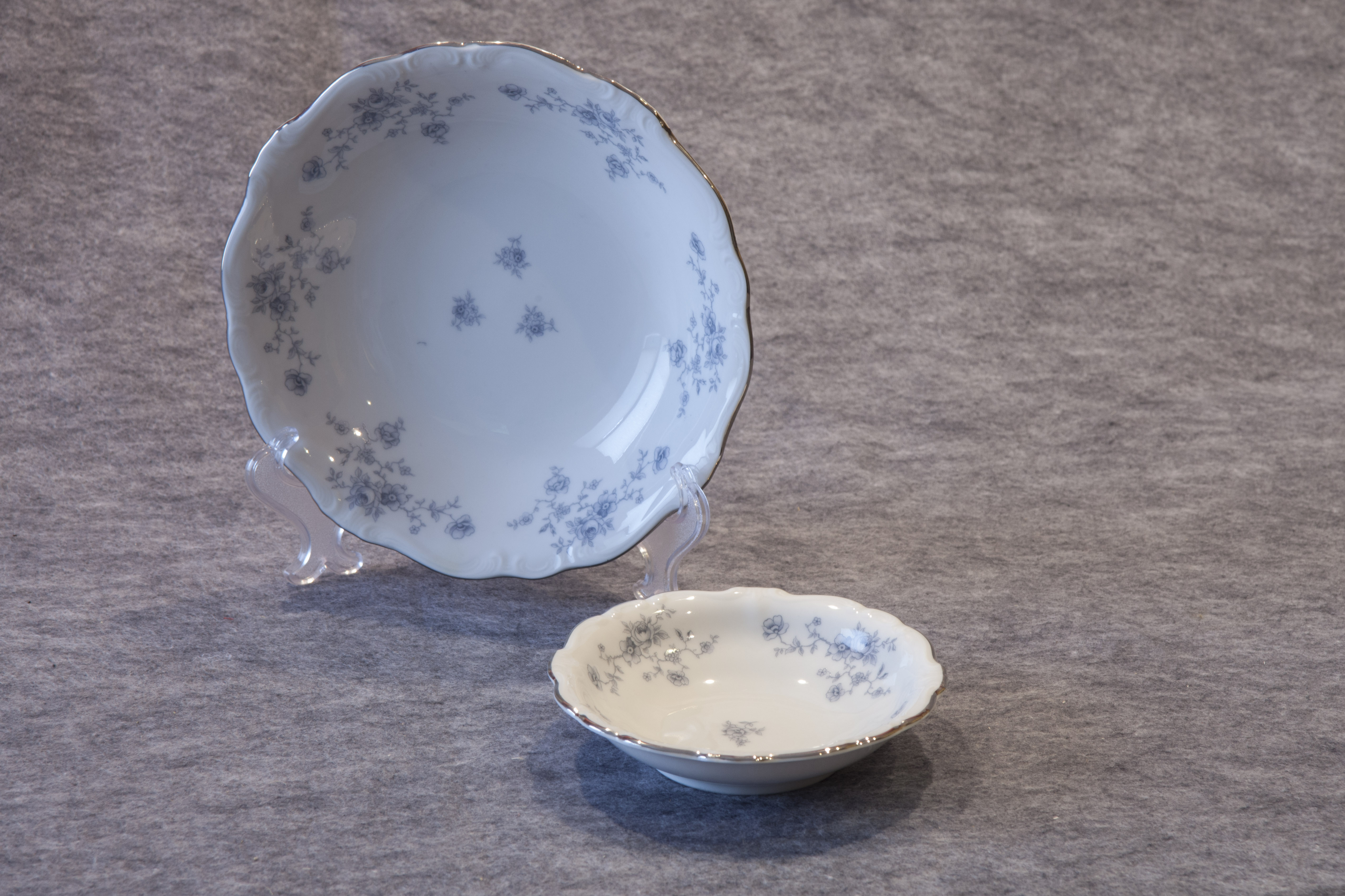 Haviland Blue Garland China Service